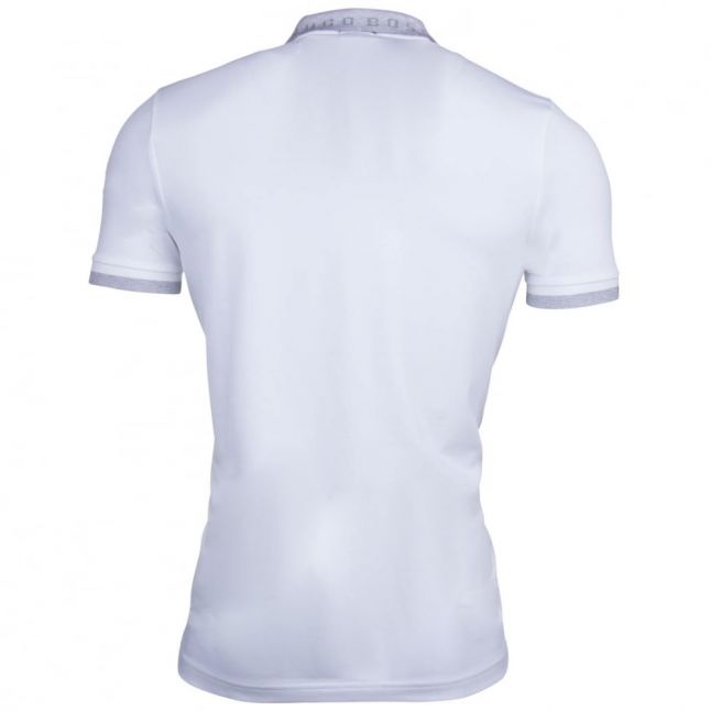 Athleisure Mens White Paule Slim S/s Polo Shirt