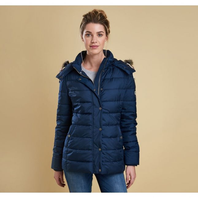 Lifestyle Womens French Navy Shipper Quilted Jacket