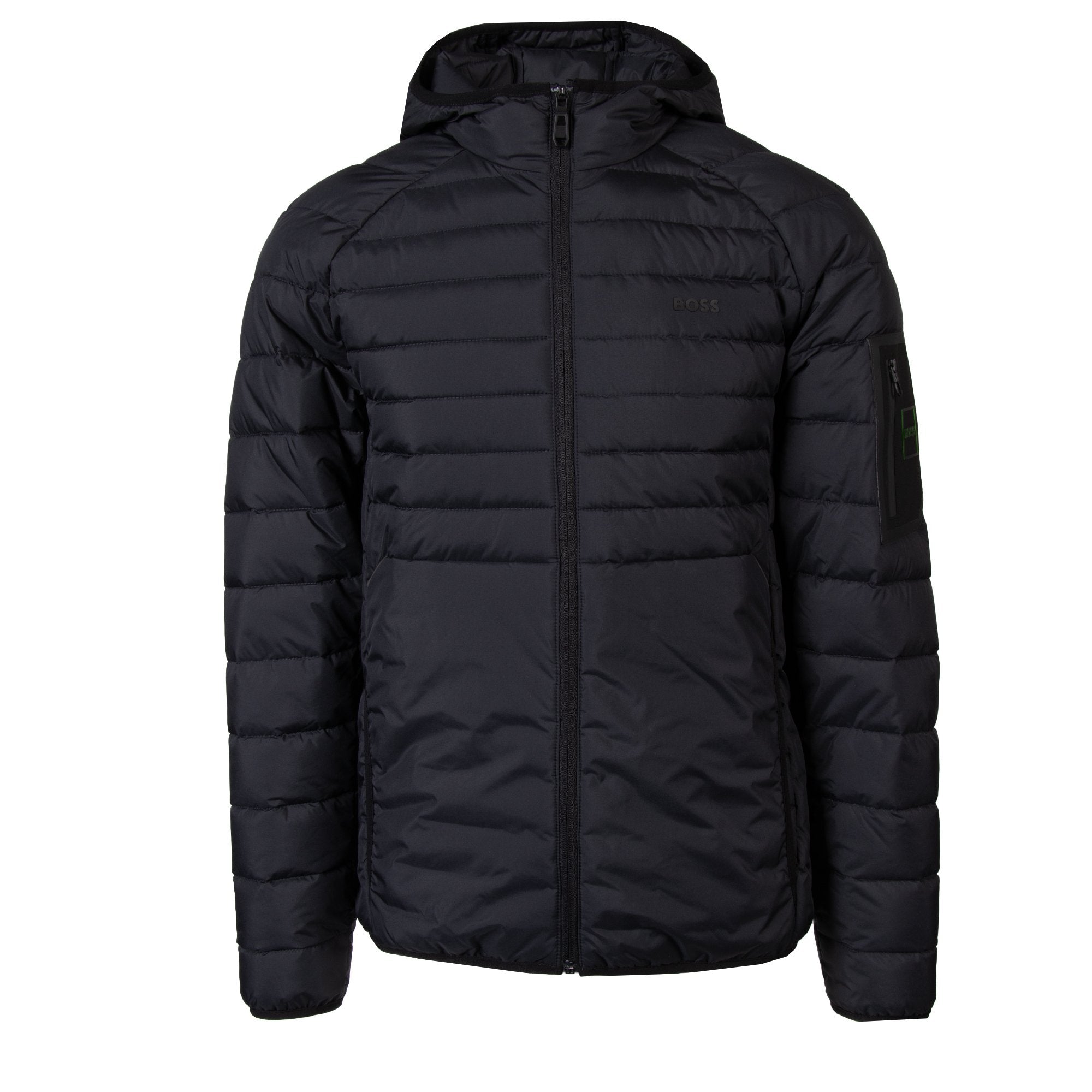 Mens BOSS Dark Blue J_Thor 2 Padded Jacket