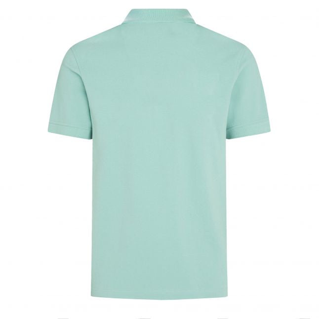 Mens Oil Blue Signature S/s Polo Shirt