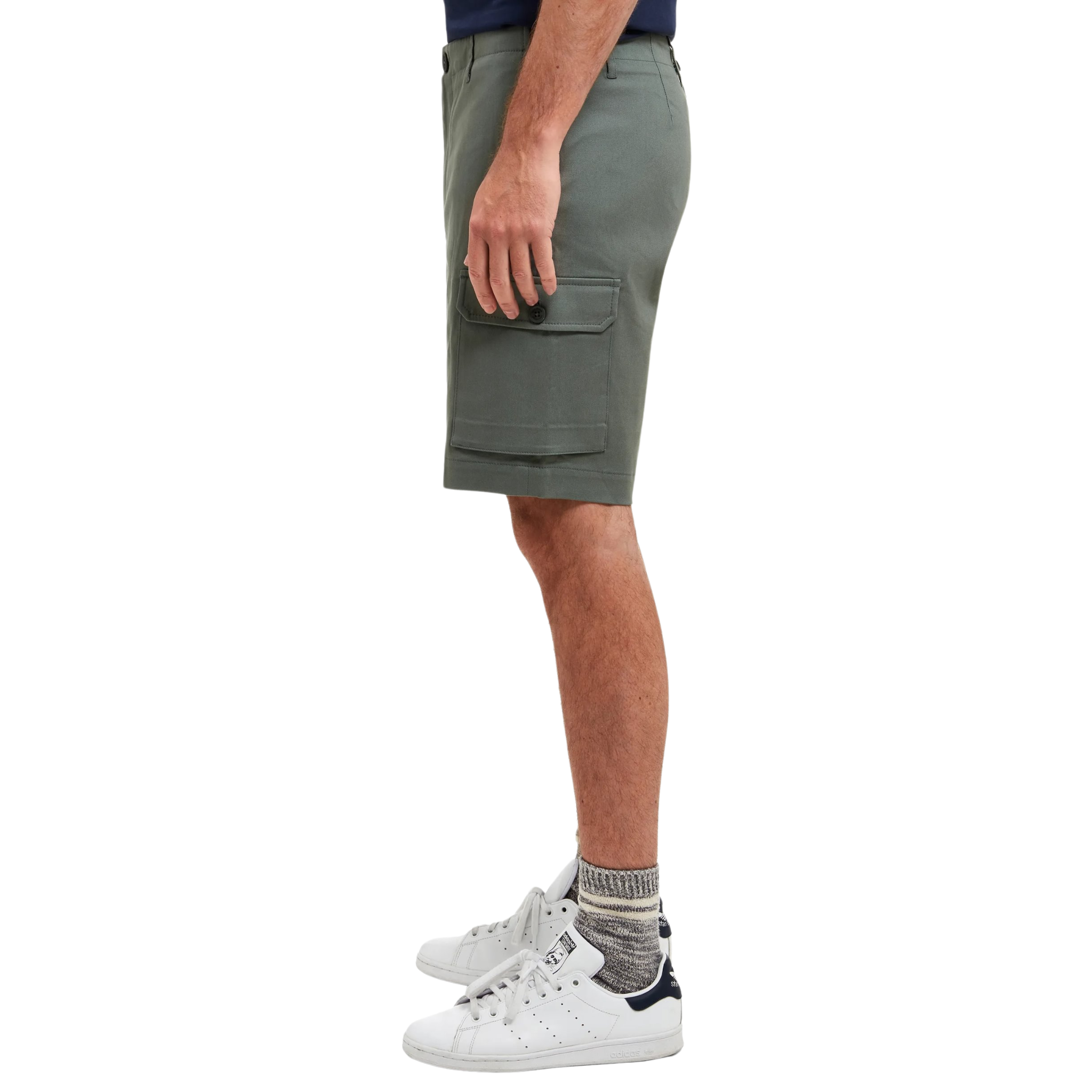 Mens Sealskinz Green Brampton Cargo Shorts