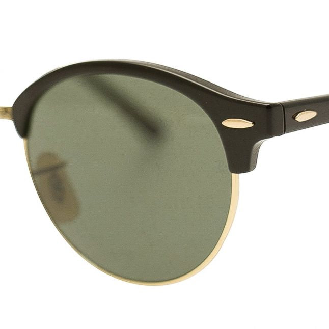 Mens Black & Green RB4246 Clubround Sunglasses