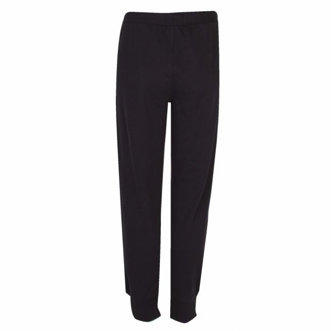 Womens CK Black Monogram Sweat Pants