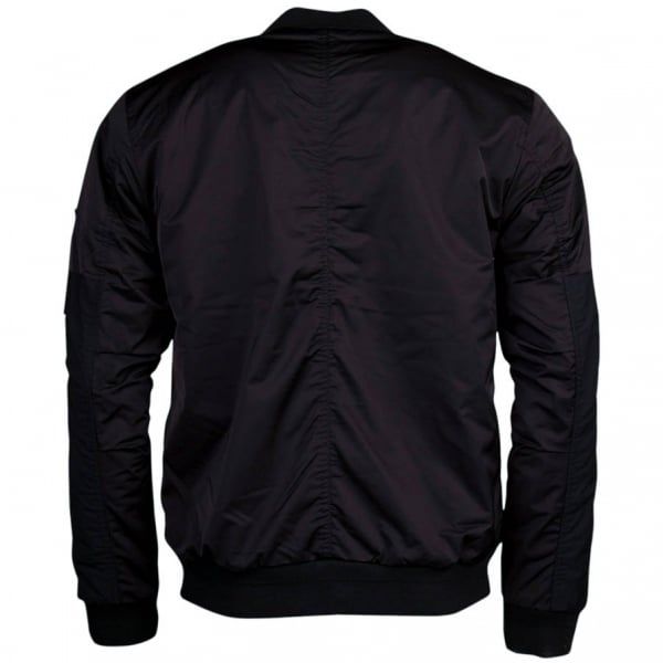 Mens Black Textured Jacket