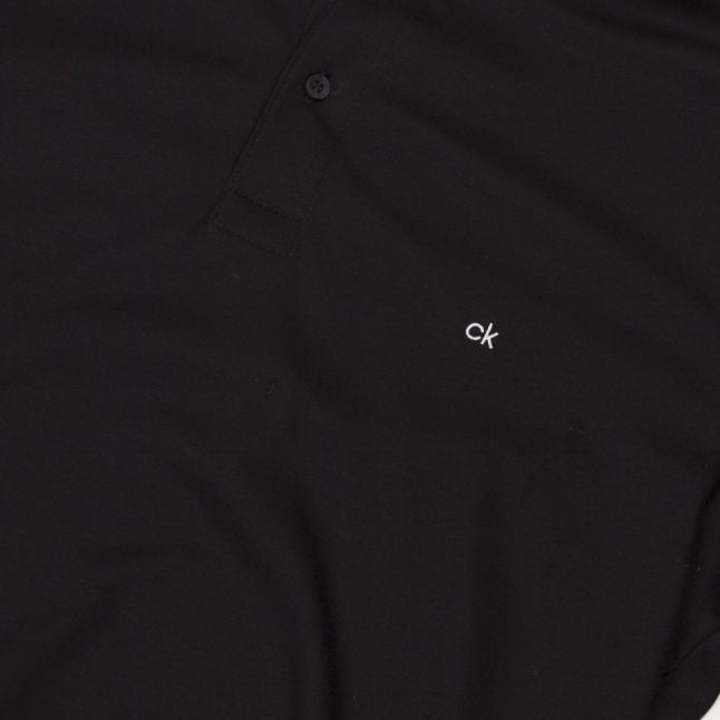 Mens Black Soft Logo Slim Fit S/s Polo Shirt