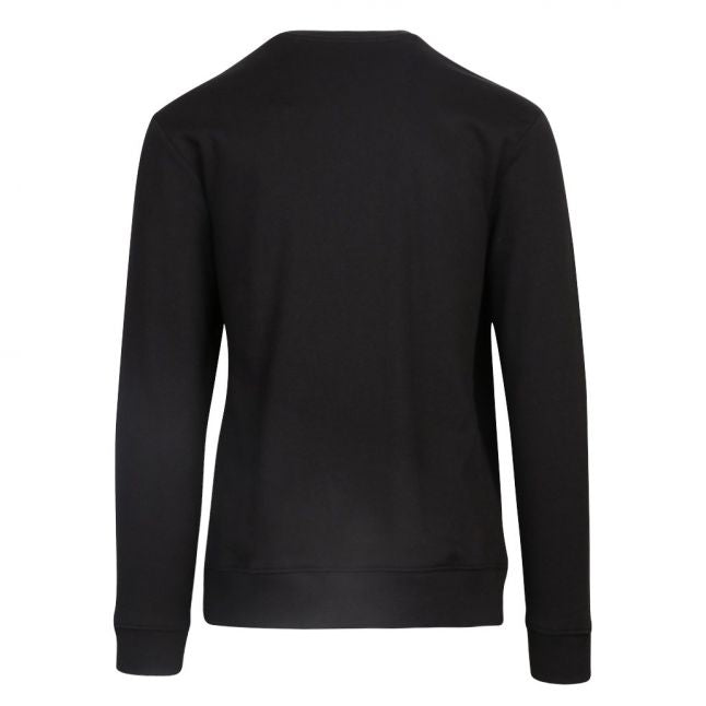 Mens Black Diragol 212 Patch Sweatshirt