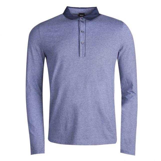 Casual Mens Navy Principle 2 L/s Polo Shirt