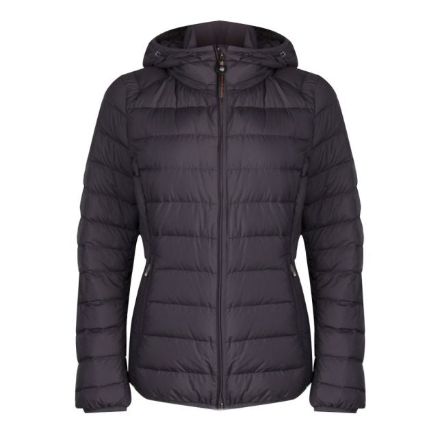 Womens Black Juliet Hood Padded Jacket