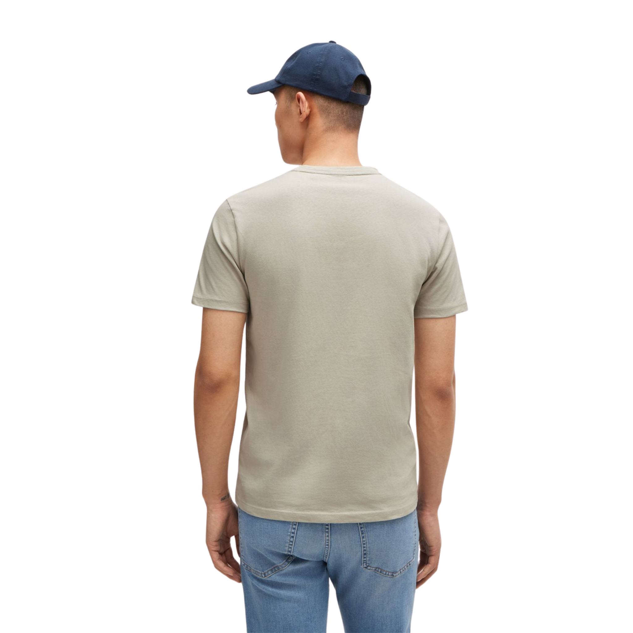 Mens BOSS Light Beige Tales S/s T Shirt