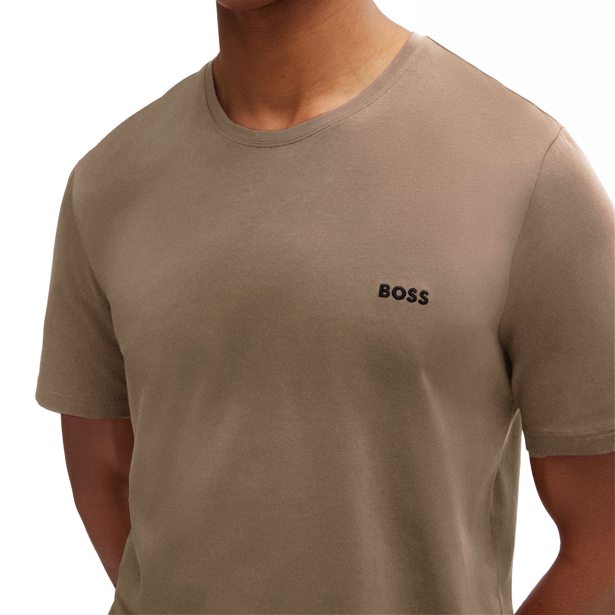 Mens BOSS Medium Beige Mix&Match S/s T Shirt