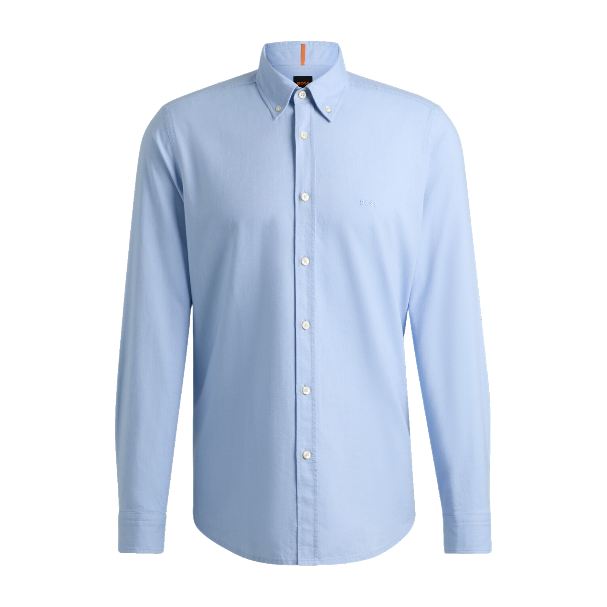 Mens BOSS Light Blue Rickert_M L/s Shirt