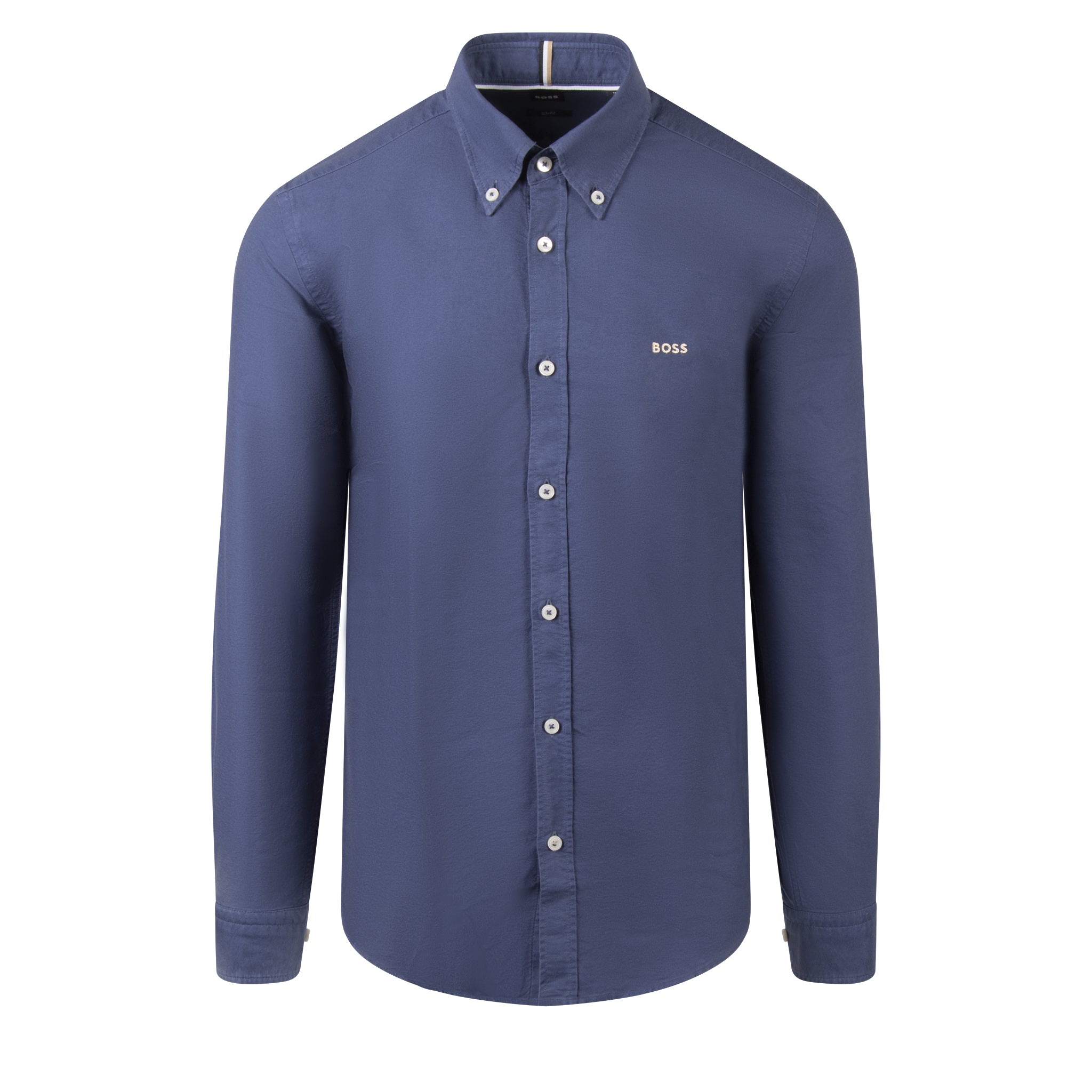 Mens BOSS Medium Blue H-ROAN-BD-E-C1-243 Slim L/s Shirt