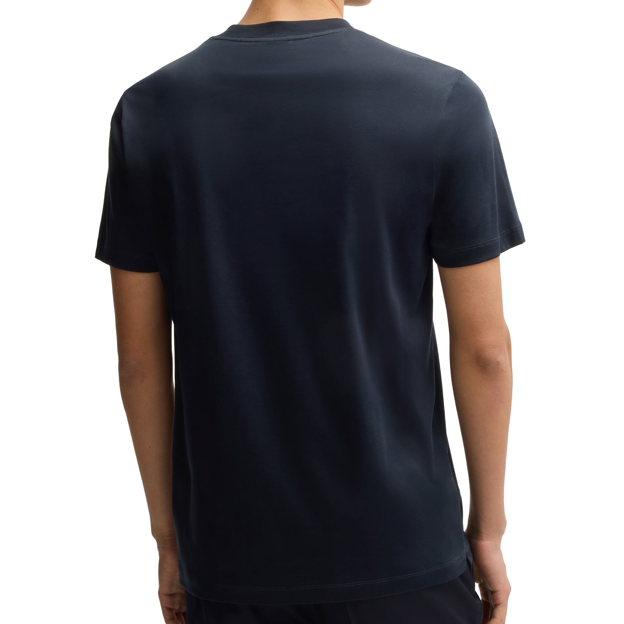 Mens BOSS Dark Blue H-Tessler S/s T Shirt