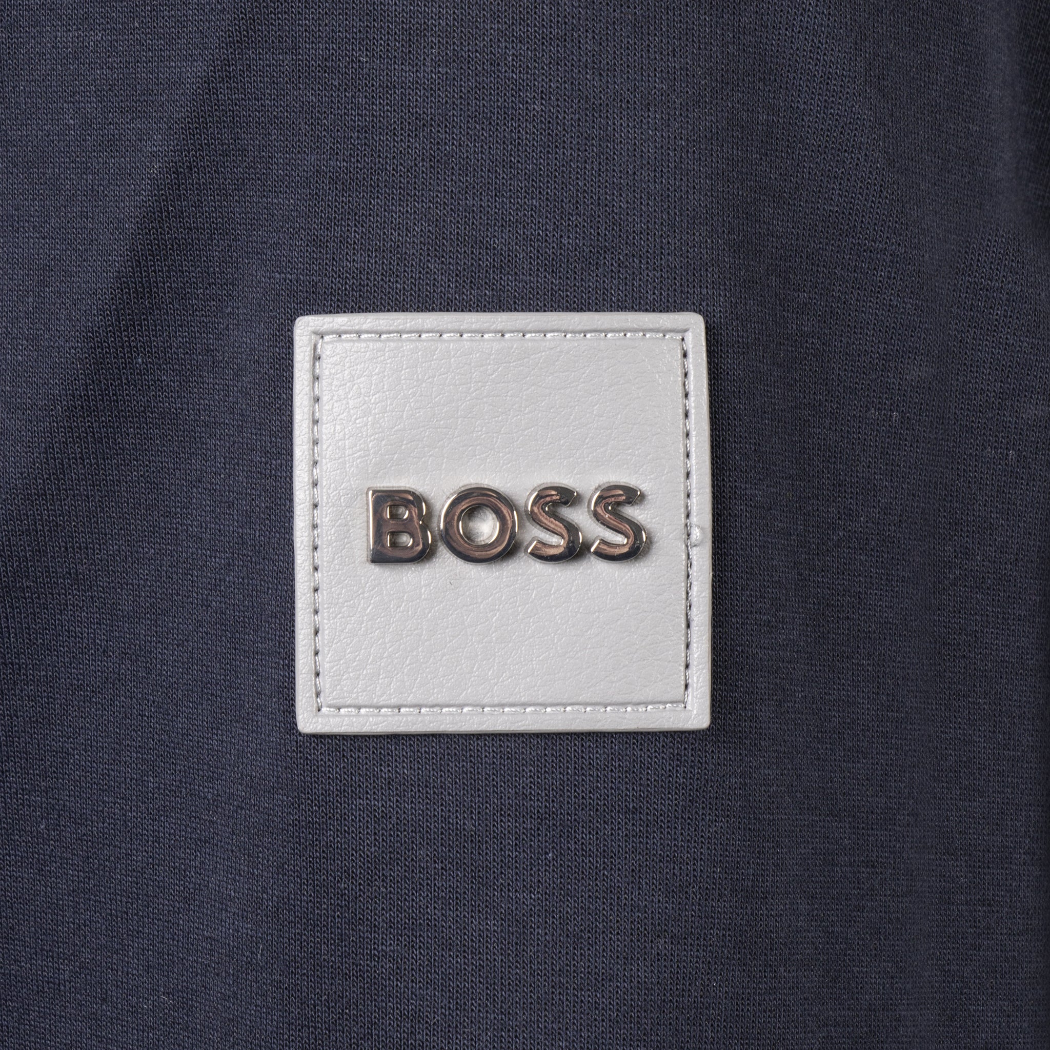 Mens BOSS Dark Blue H-Skiles Hybrid Sweat Jacket