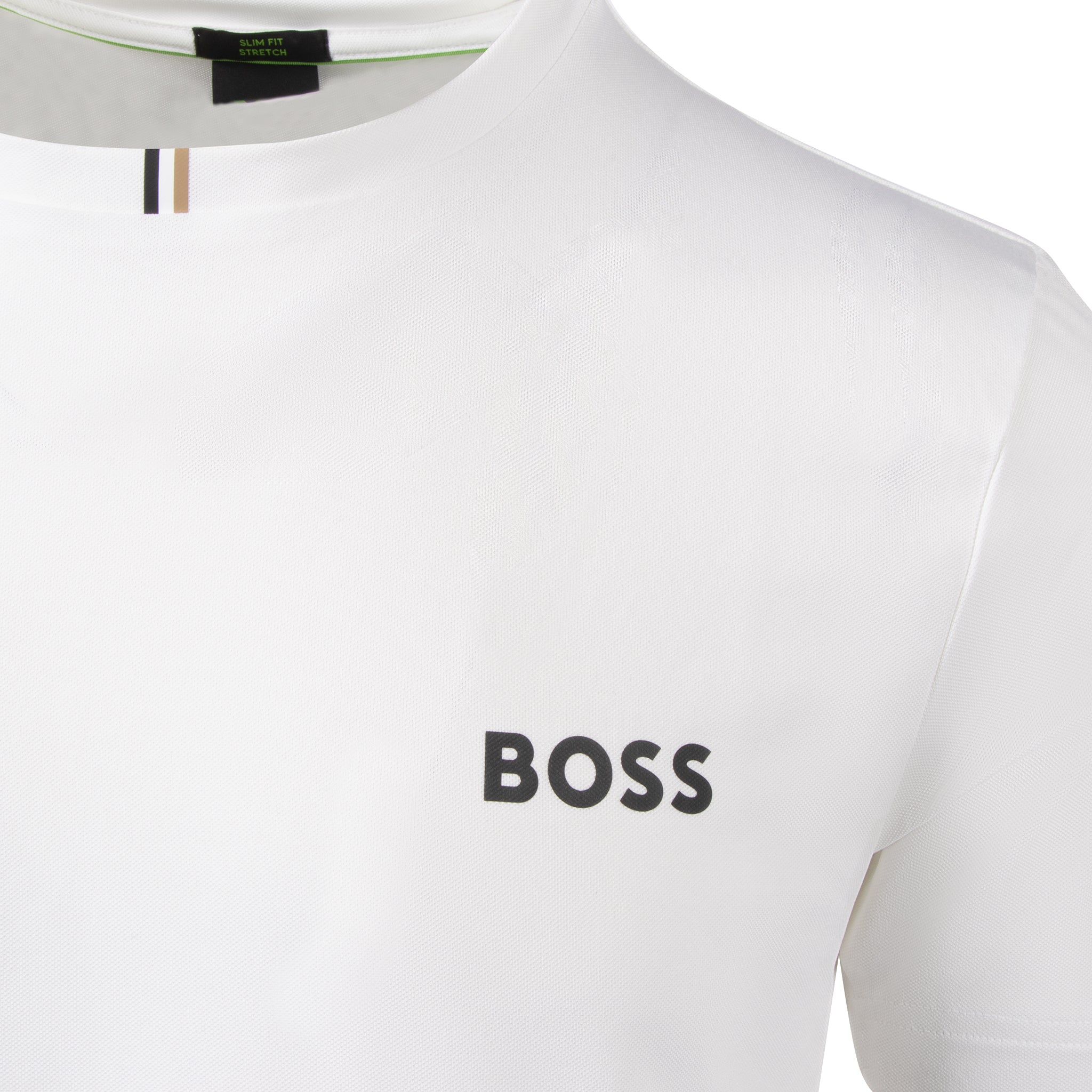 Mens BOSS White Tee MB S/s T Shirt