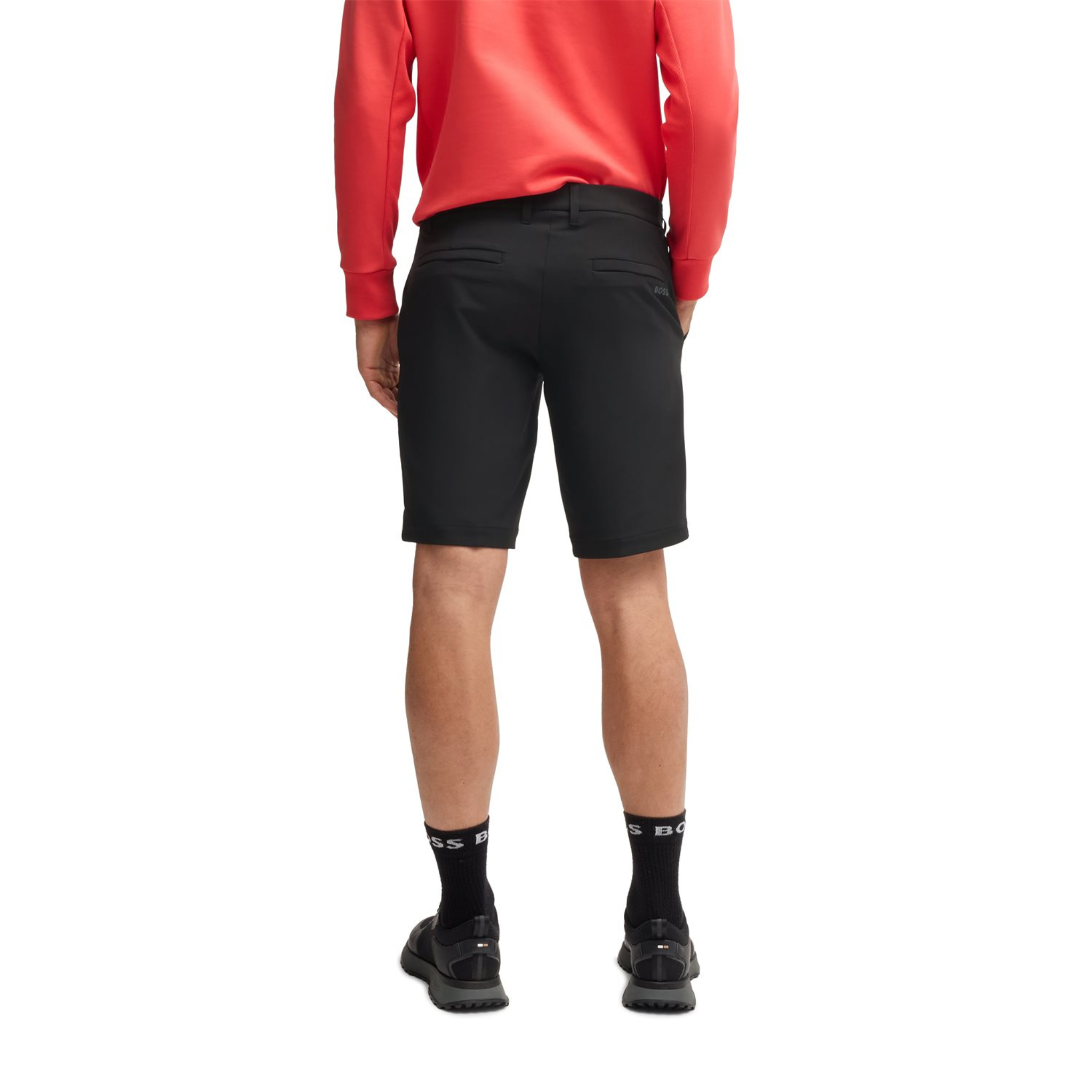 Mens BOSS Black S_Commuter_10.5 inch Shorts