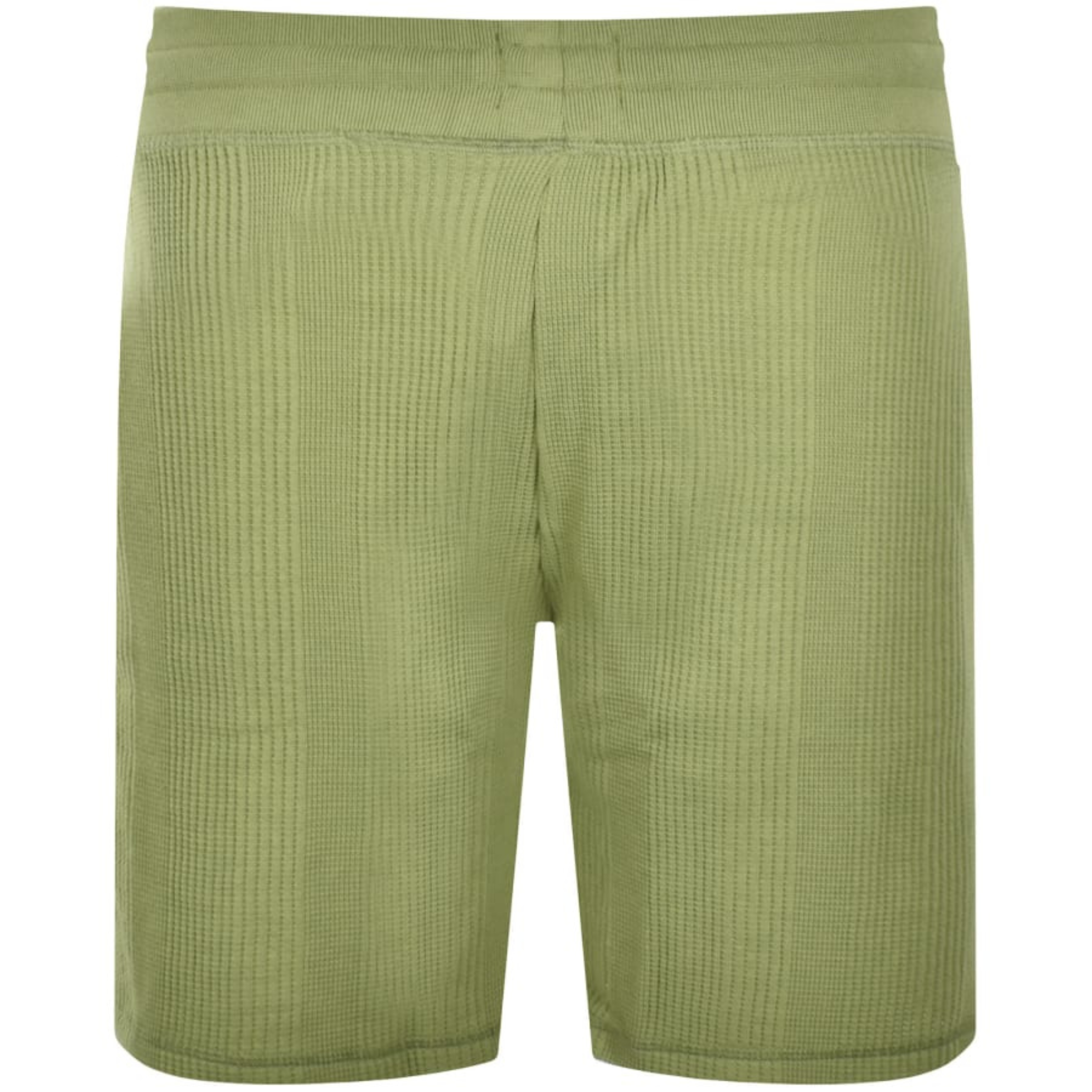 Mens BOSS Medium Green Structure Lounge Shorts