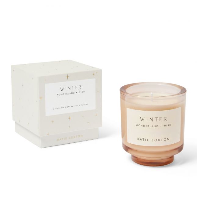 Womens Cinnamon + Nutmeg Chai Winter Candle