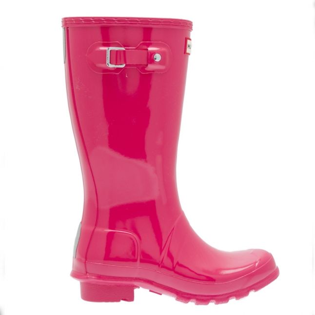 Girls Bright Pink Original Kids Gloss (12-4)