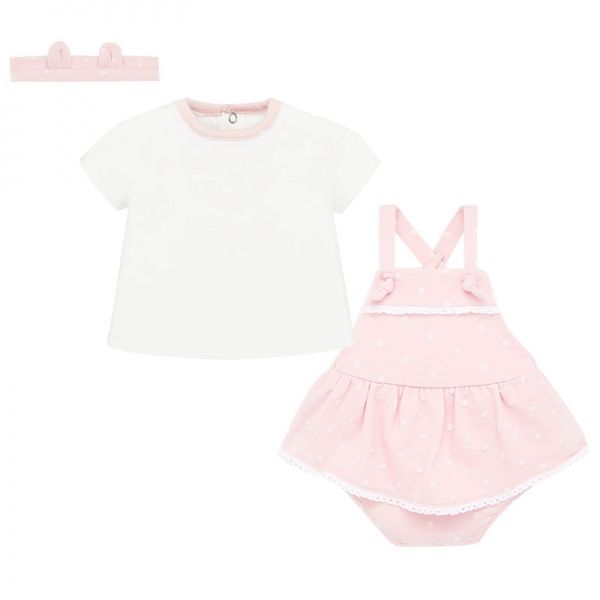 Baby Wild Rose Soft Ruffle Dress Outfit