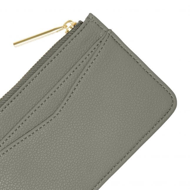 Womens Graphite Green Hana Coin Cardholder