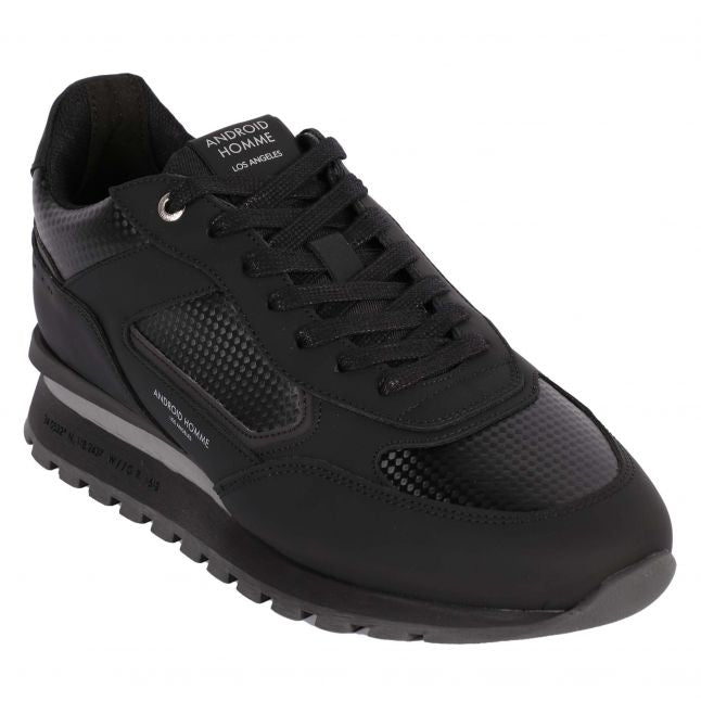 Mens Black Kevlar Lechuza Racer Trainers