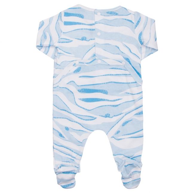 Baby Light Blue Camille Romper Set