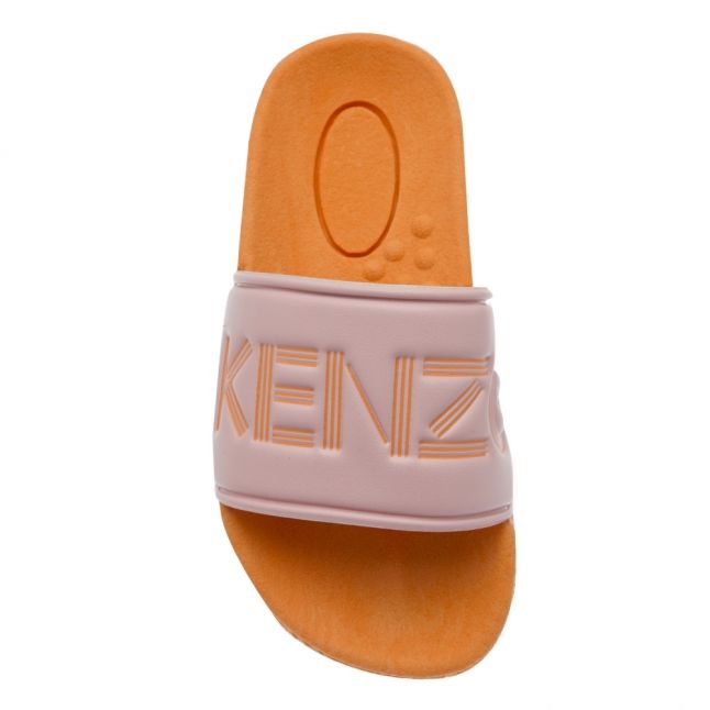 Girls Apricot Logo Slides (10-5)