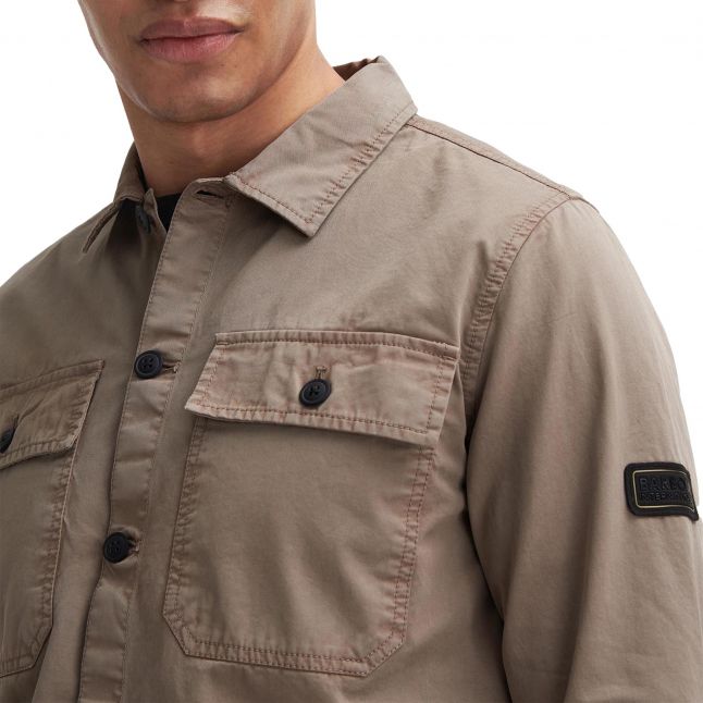 Mens Brindle Arlo Cotton Overshirt