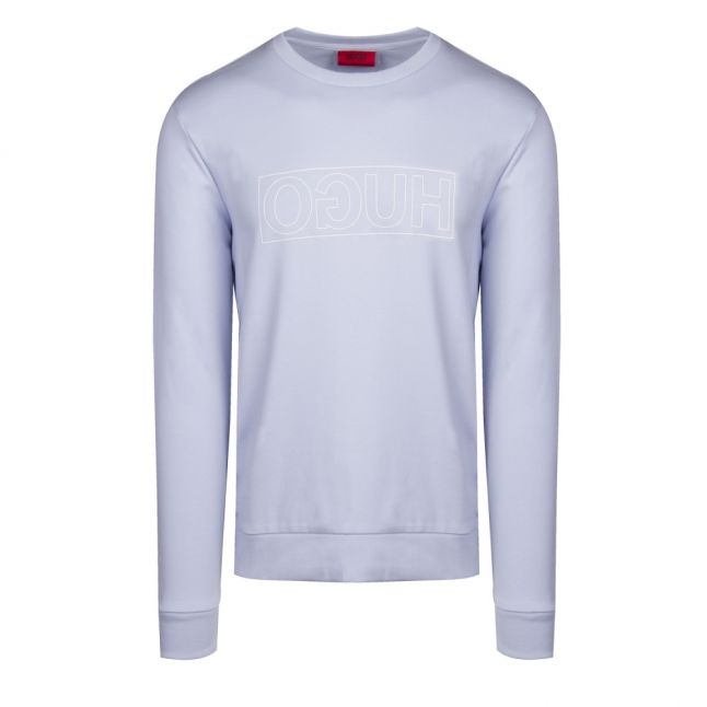 Mens Light Blue Dicago-U6 Crew Sweat Top