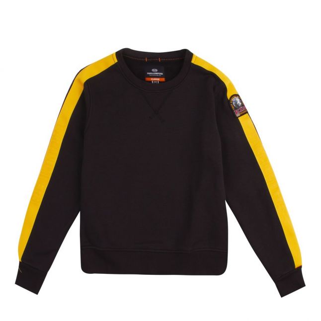 Boys Black Armstrong Sweat Top