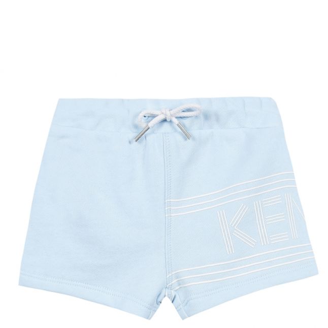 Toddler Light Blue Logo Sweat Shorts