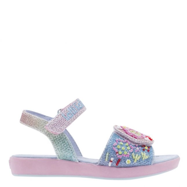 Girls Blue Rainbow Tillie Sandals (26-35EUR)