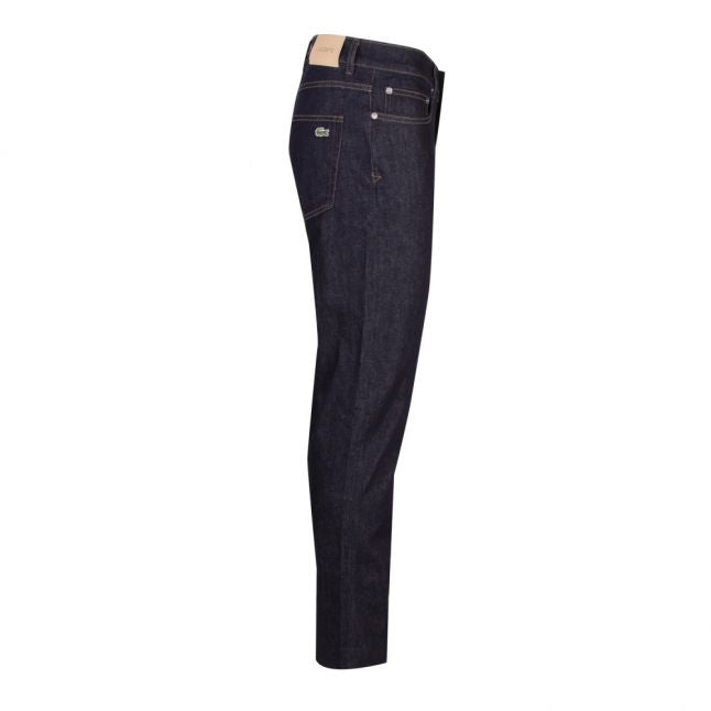 Mens Washed Rinse Branded Slim Fit Jeans