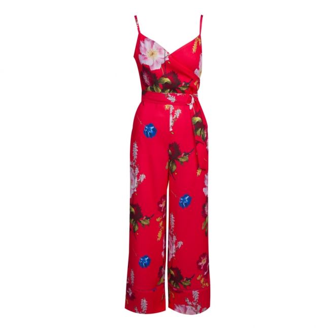 Womens Red Piiper Berry Sundae Jumpsuit