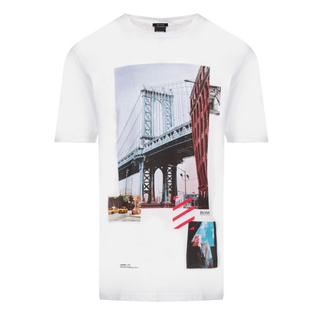 Casual Mens White Toll 3 NYC S/s T Shirt