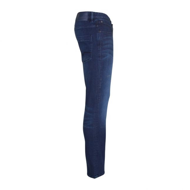 Mens Dark Blue 63 Slim Fit Jeans