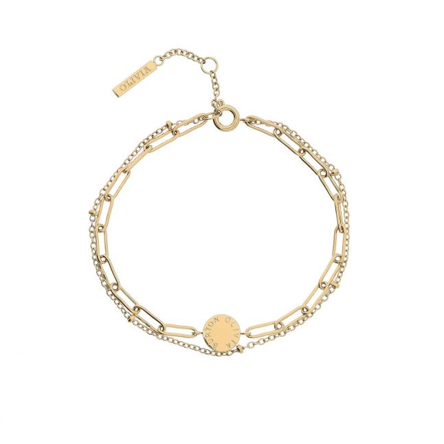 Womens	Gold Illusion Bracelet