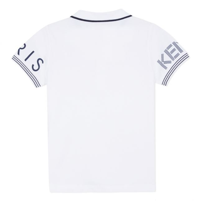 Junior Optic White Logo S/s Polo Shirt