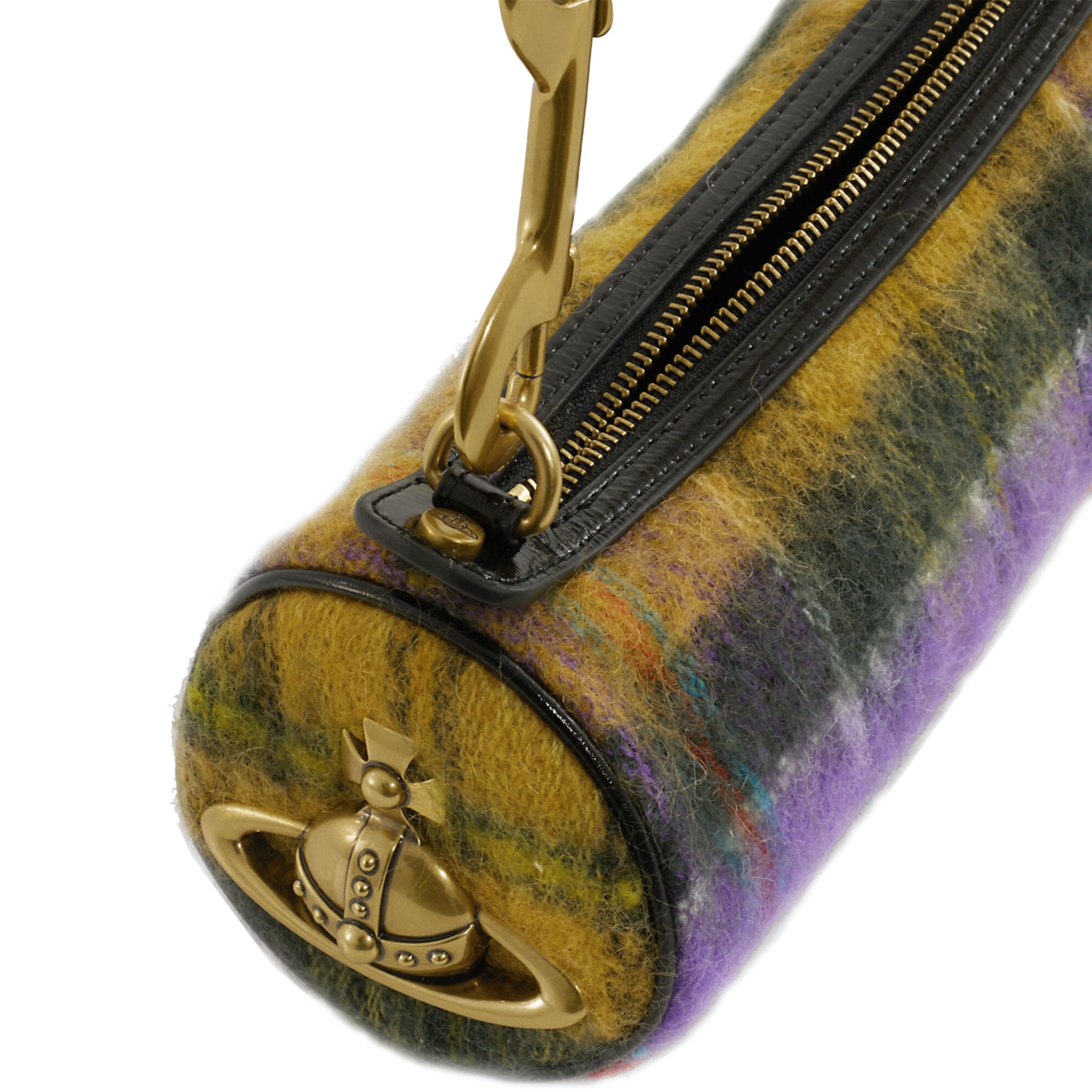 Womens	Vivienne Westwood Multicolour Cindy Mohair Cylinder Bag