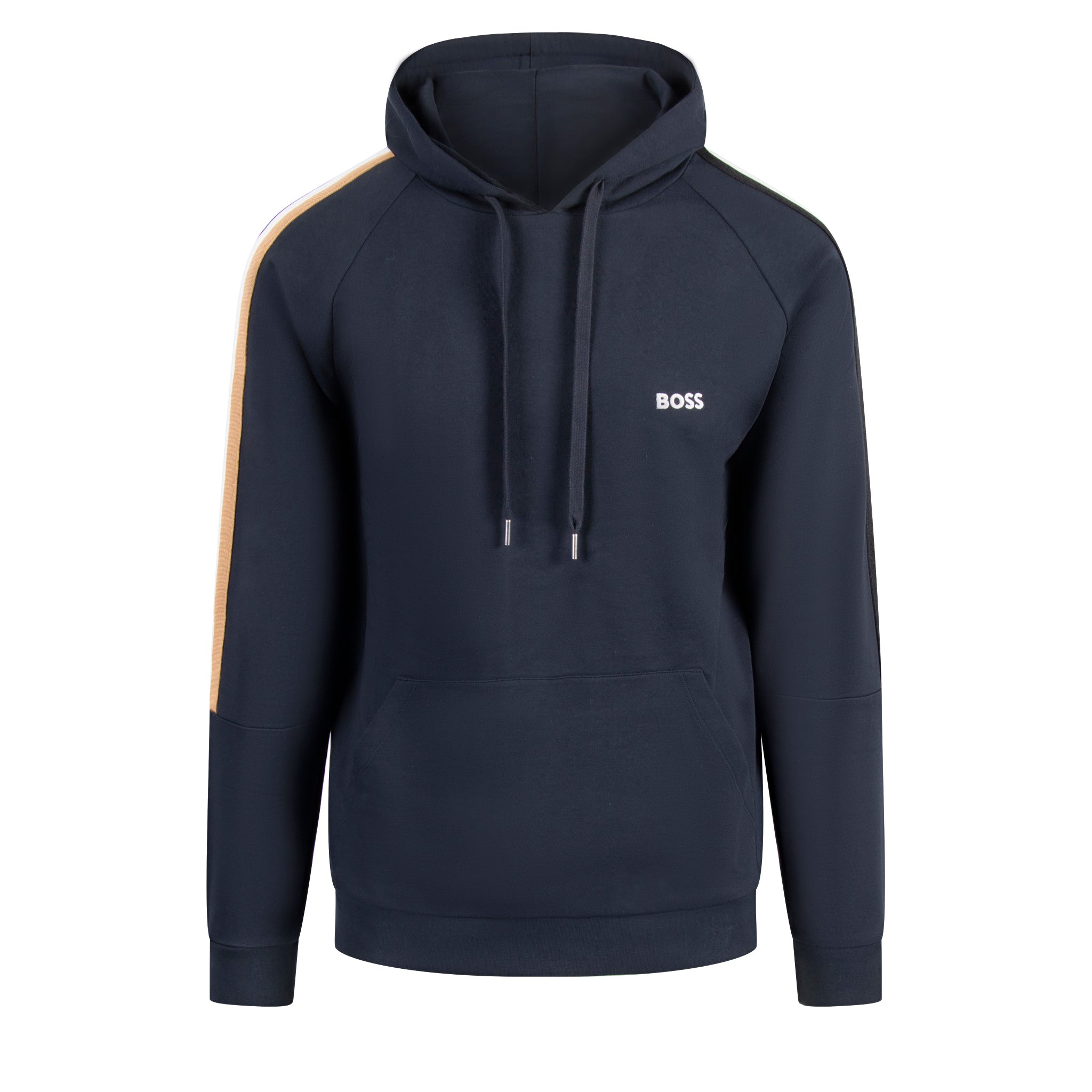 Mens BOSS Dark Blue Iconic Lounge Hoodie