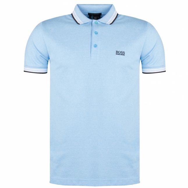 Athleisure Mens Turquoise Paddy Regular Fit S/s Polo Shirt