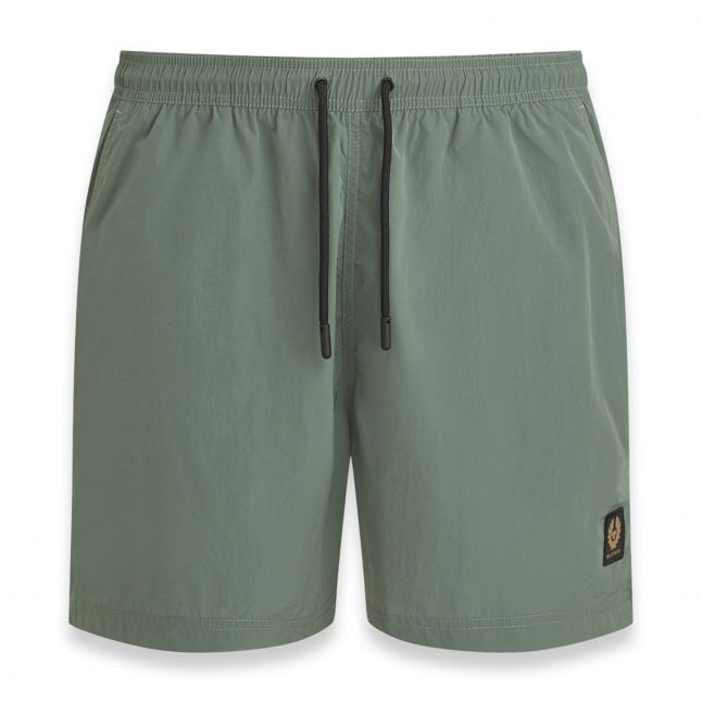 Mens Mineral Green Clipper Swim Shorts