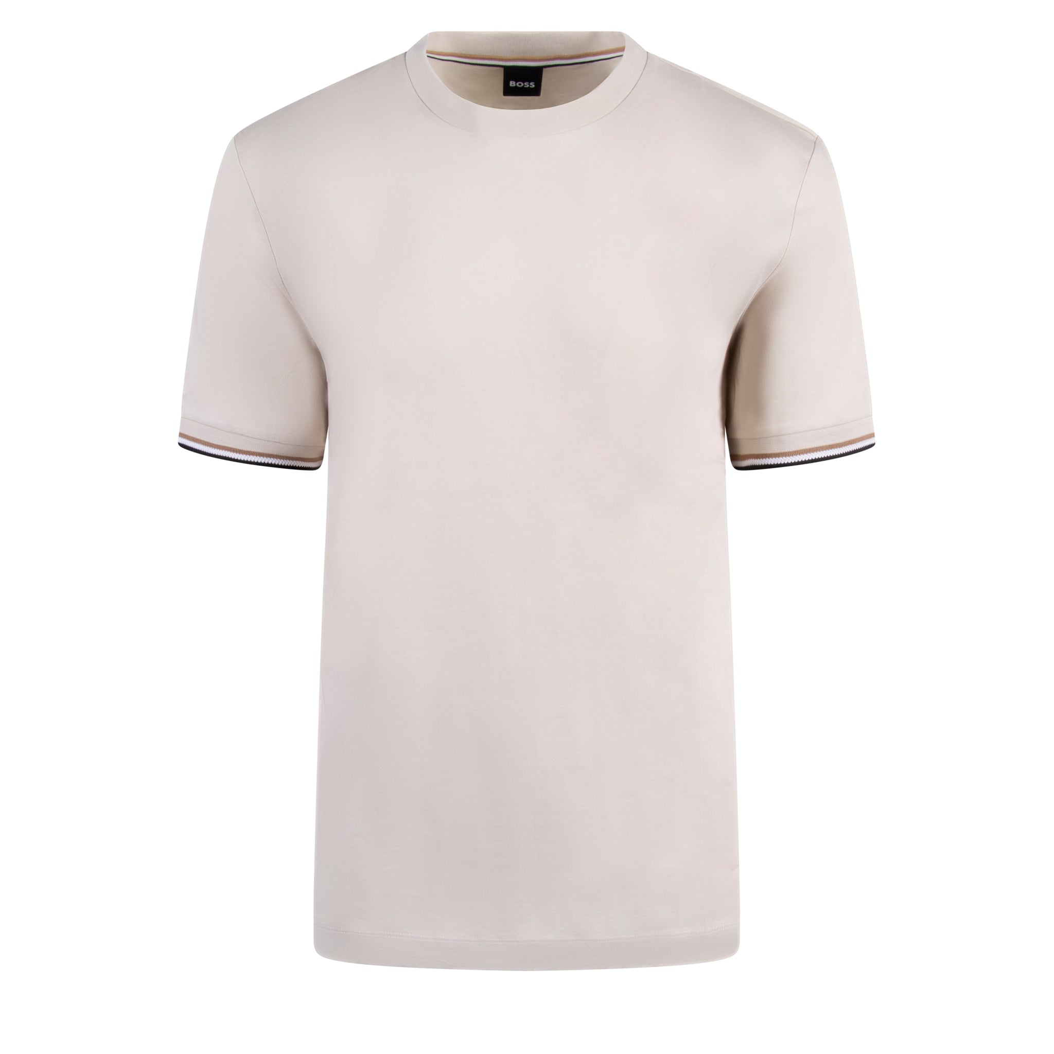 Mens BOSS Natural Thompson 04 S/s T Shirt