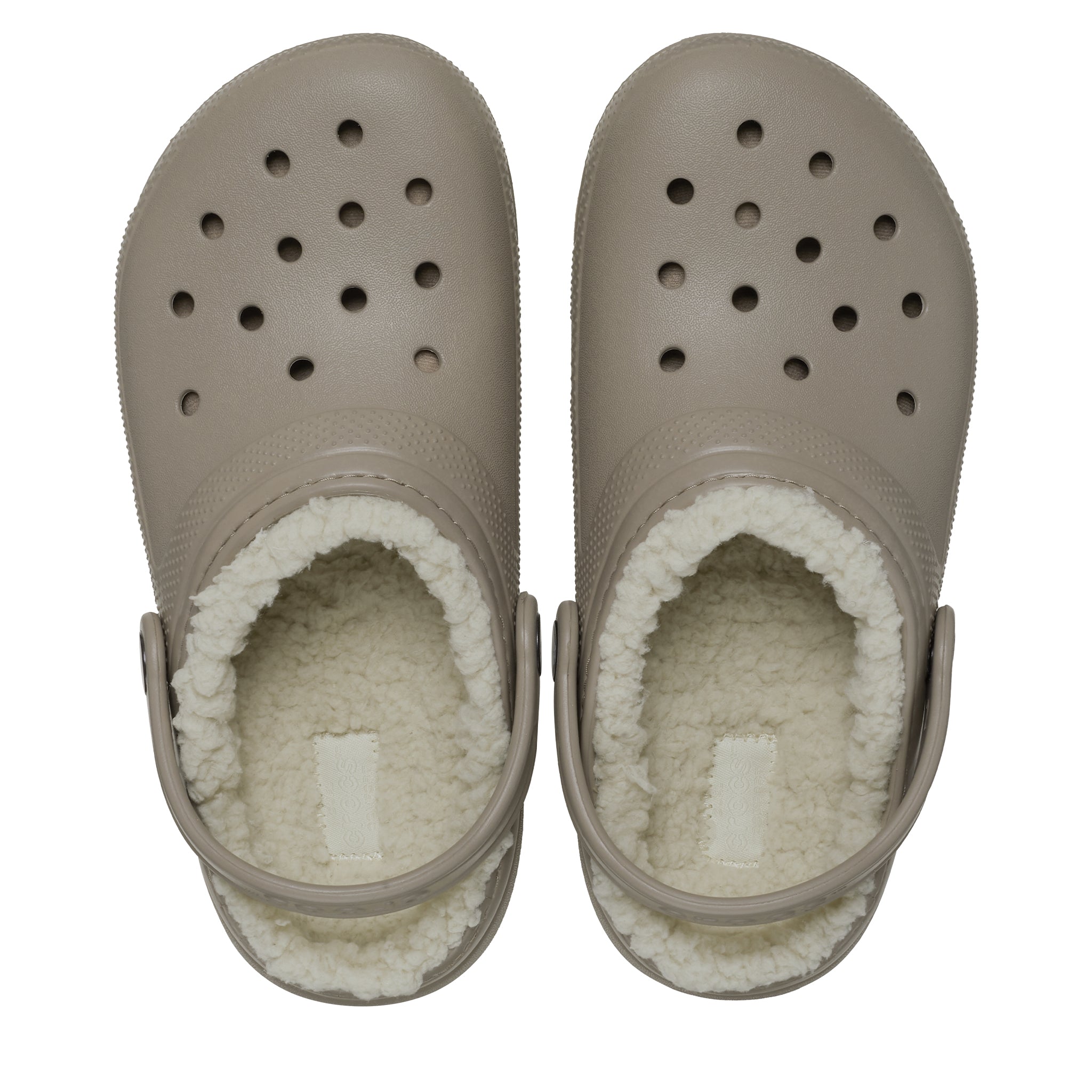 Girls Crocs Mushroom/Bone Classic Lined Clog