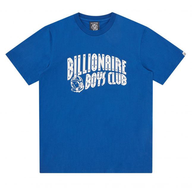 Mens Blue Arch Logo S/s T Shirt