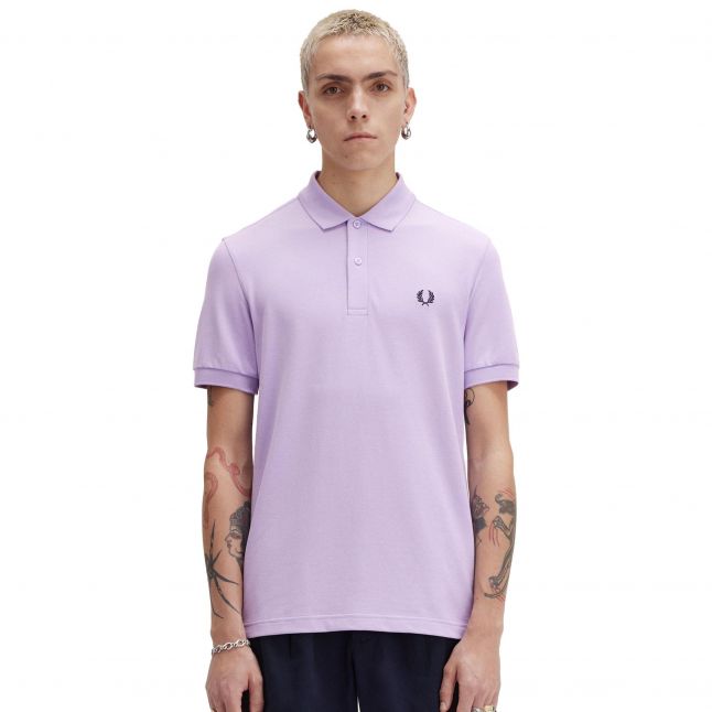 Mens Ultra Violet Plain S/s Polo Shirt