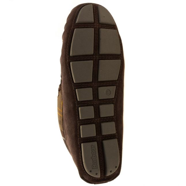 Mens Brown Monty Moccasin Slippers