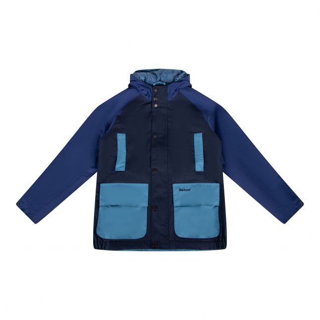 Boys Navy Bedale Showerproof Jacket