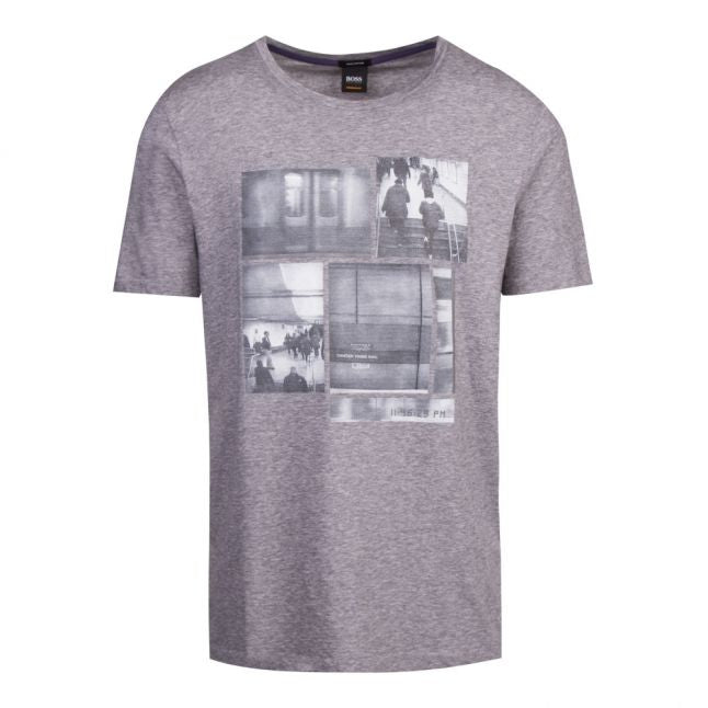 Casual Mens Light Grey Thrill 2 S/s T Shirt